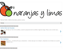 Tablet Screenshot of naranjasylimas.com